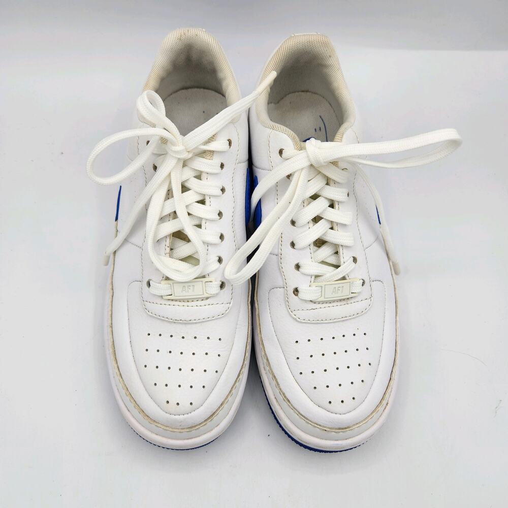 Nike Air Force 1 Jester XX Sneaker Womens 6.5 White Game Royal‎ Blue - Picture 7 of 13
